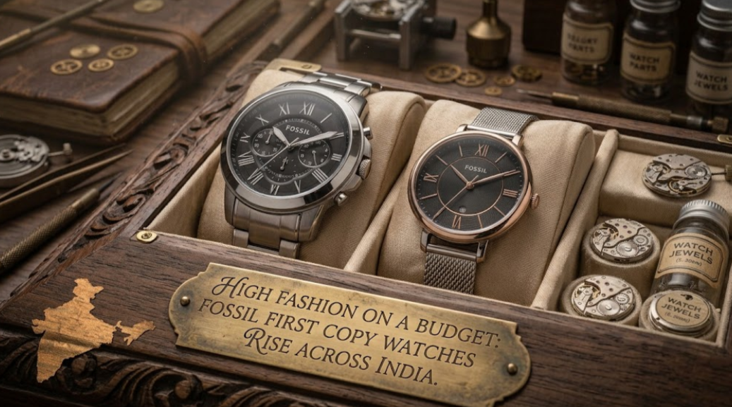 High Fashion On A Budget Fossil First Copy Watches Rise Across India